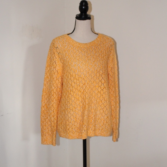 Talbots, Open Kit pull over crew cable sweater NWOT - Picture 1 of 5